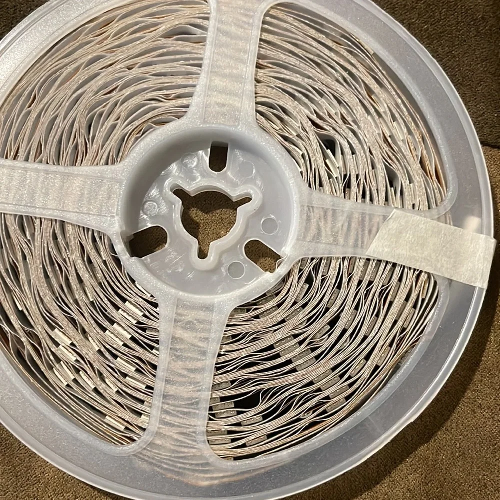 Strip lights, white control with phone